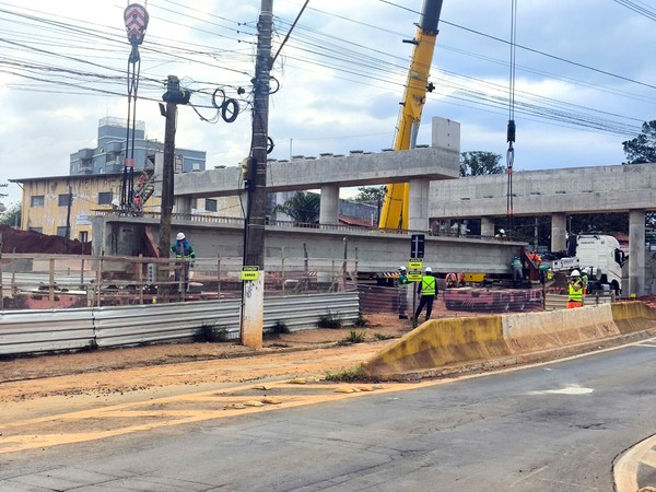 Região das obras do novo viaduto da Vila Real terá bloqueios em Hortolândia