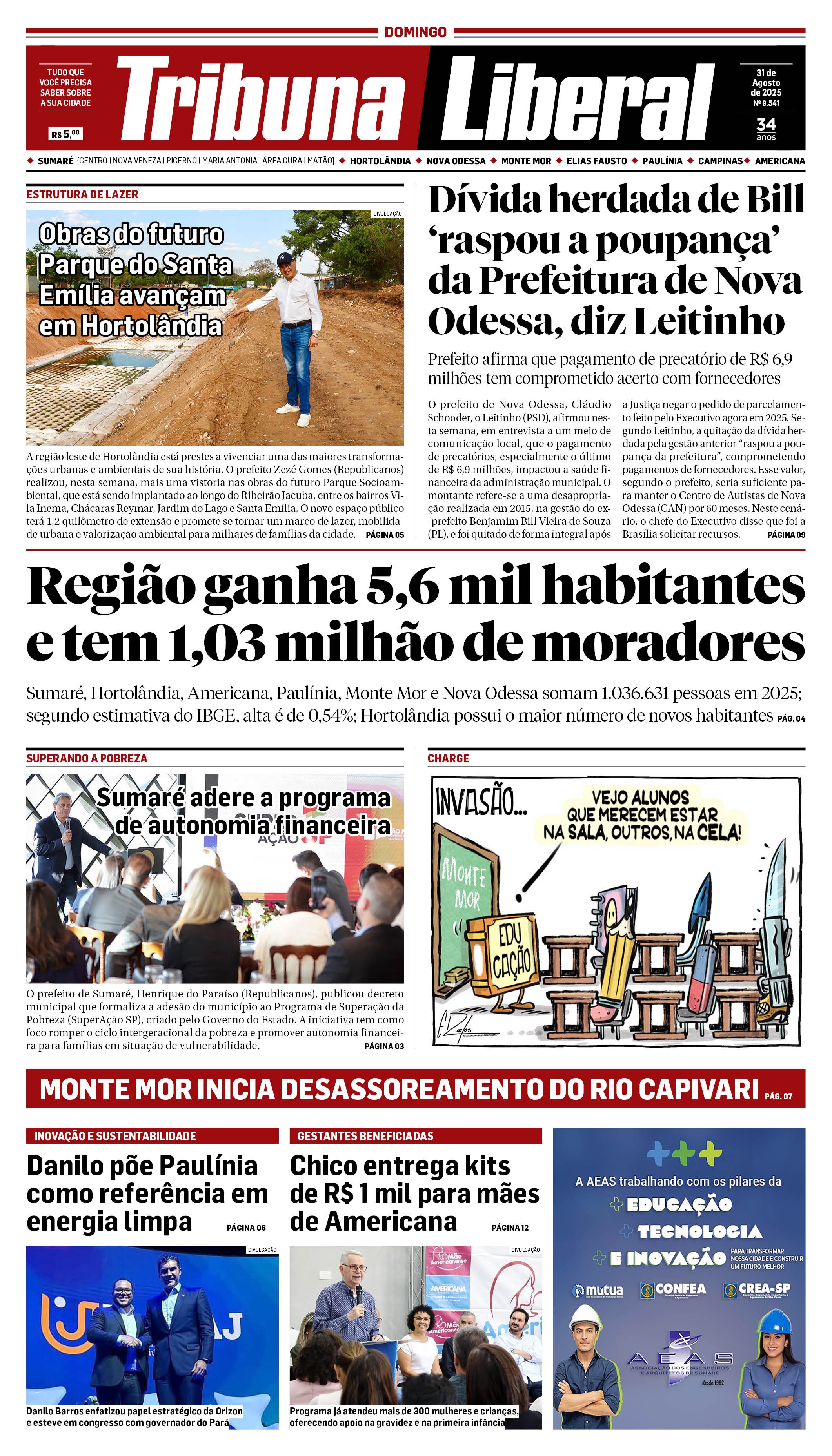 Edição de Domingo - 31-08-2025