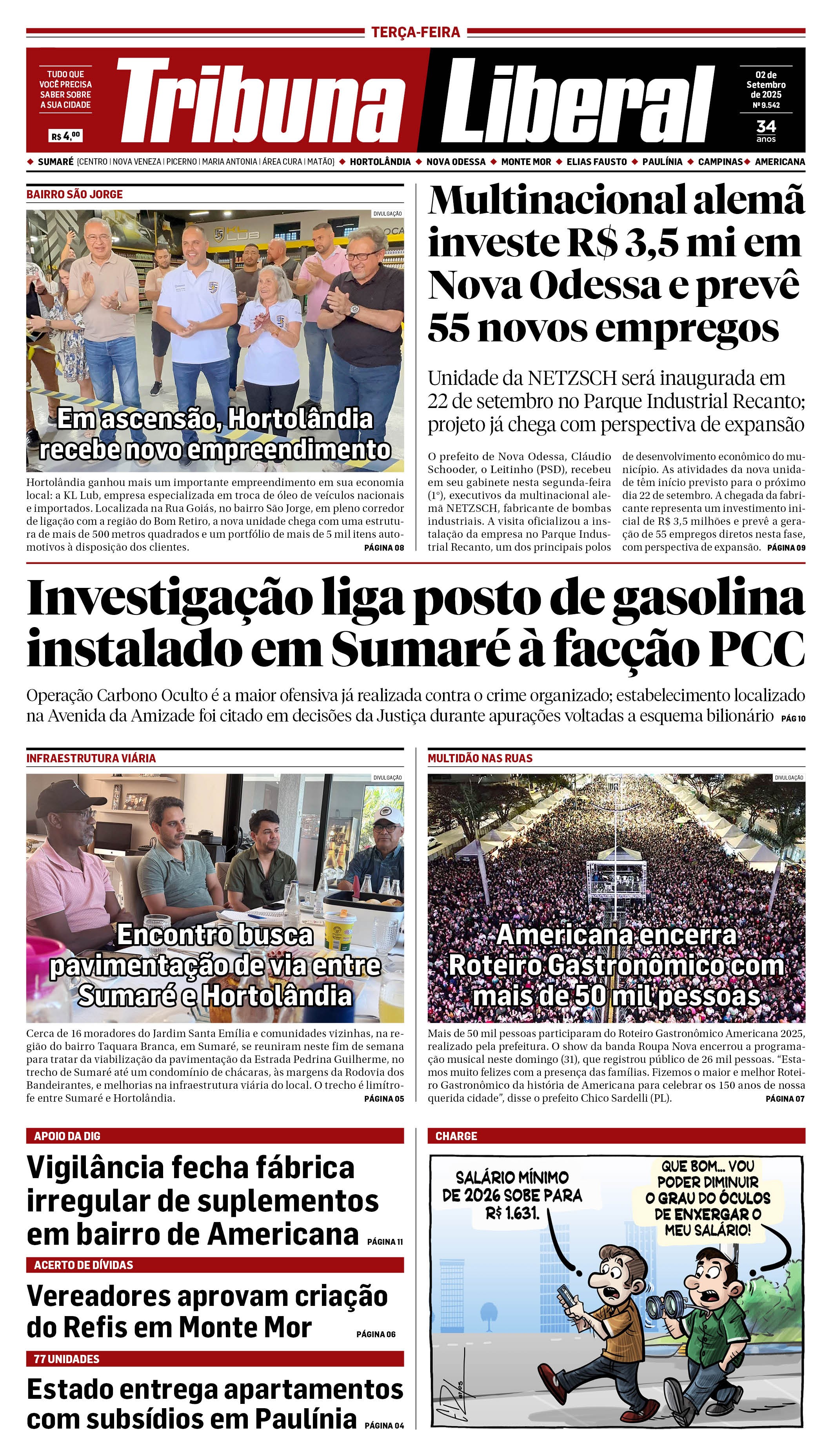 Edição de Terça-Feira - 02-09-2025