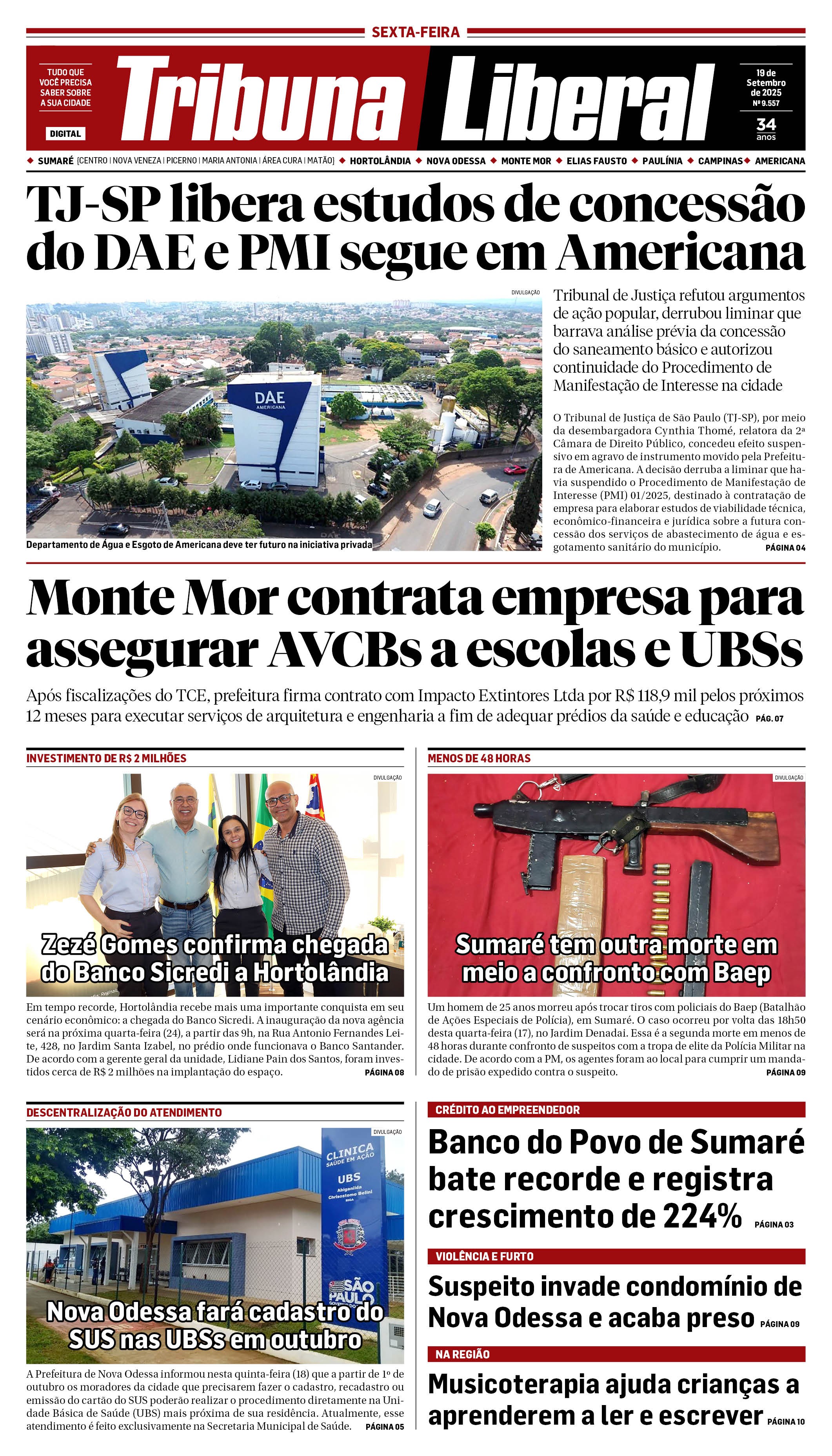 Edição de Sexta-Feira - 19-09-2025