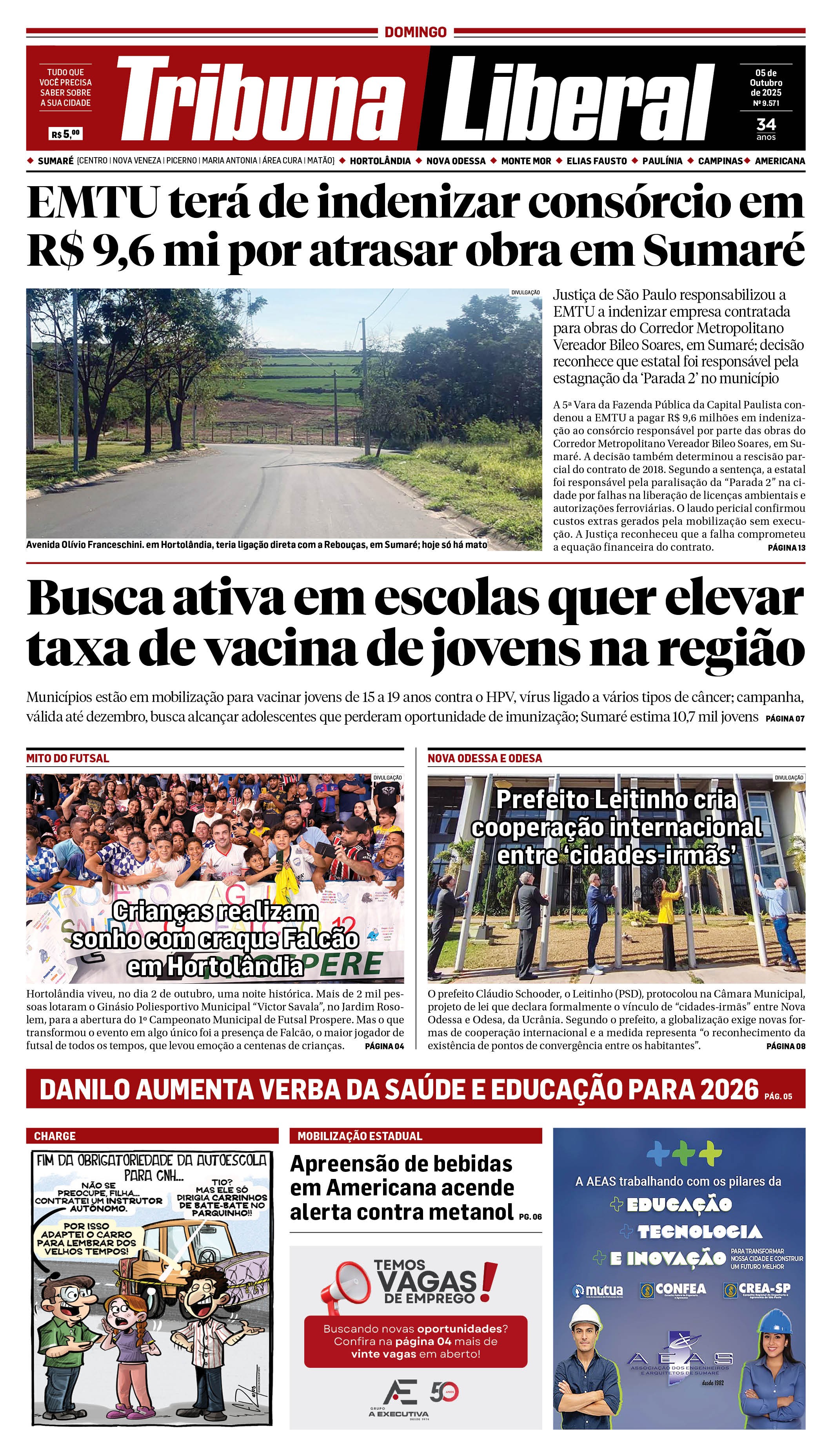 Edição de Domingo - 05-10-2025