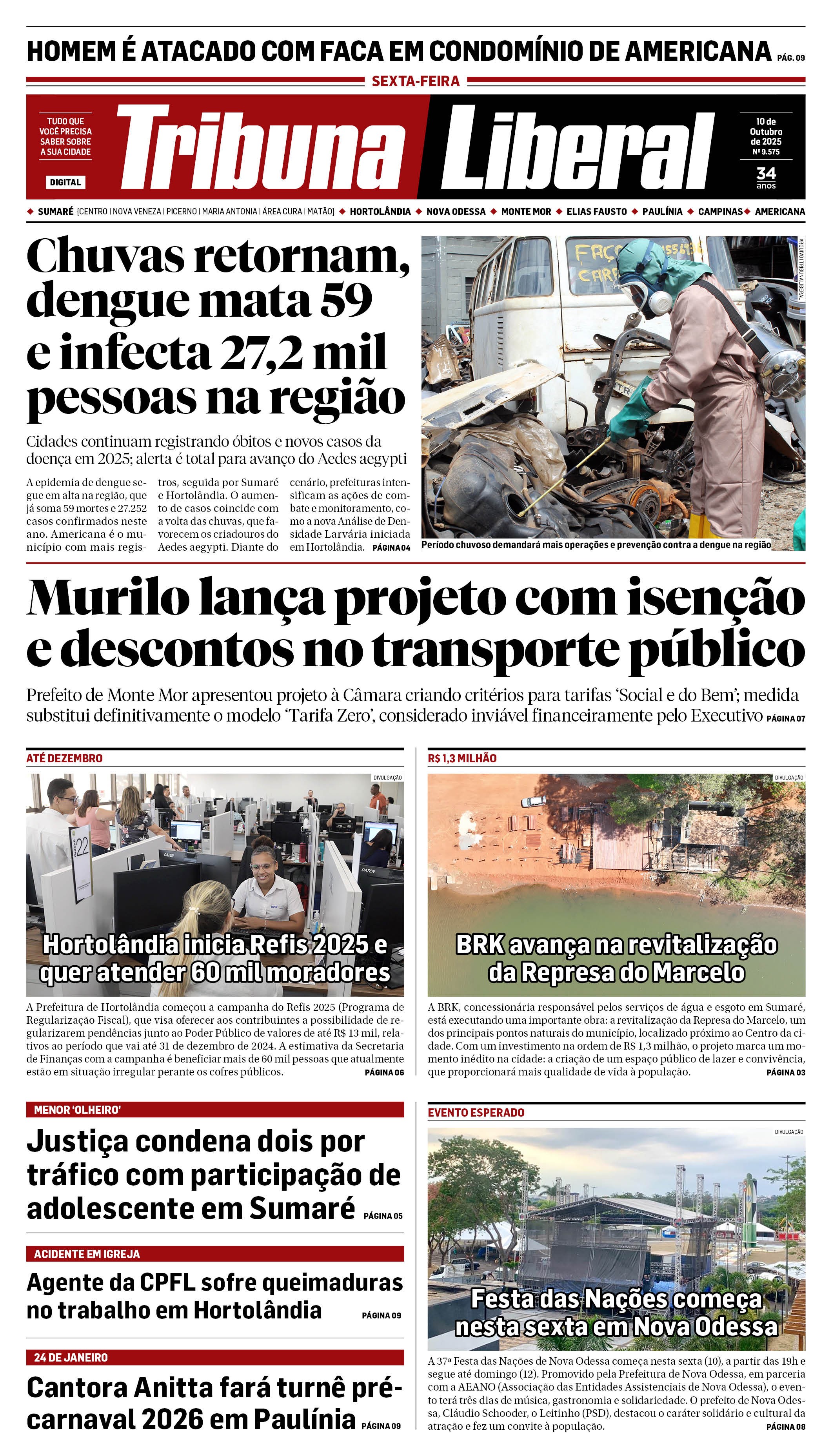 Edição de Sexta-Feira - 10-10-2025