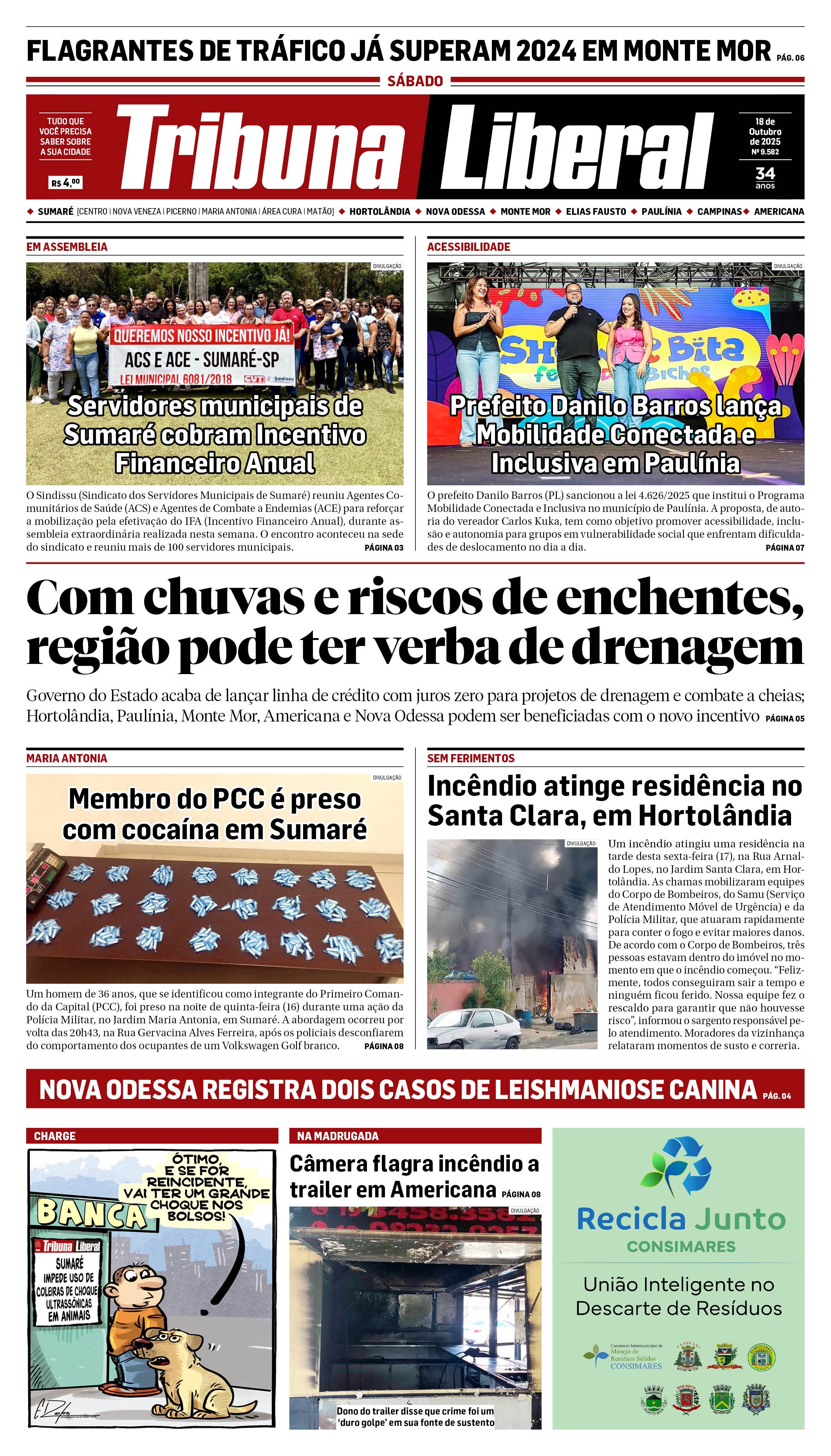 Edição de Sábado - 18-10-2025