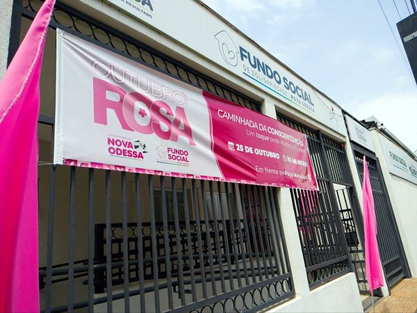 Nova Odessa troca doações por vales-camisetas da Caminhada Outubro Rosa até quinta-feira