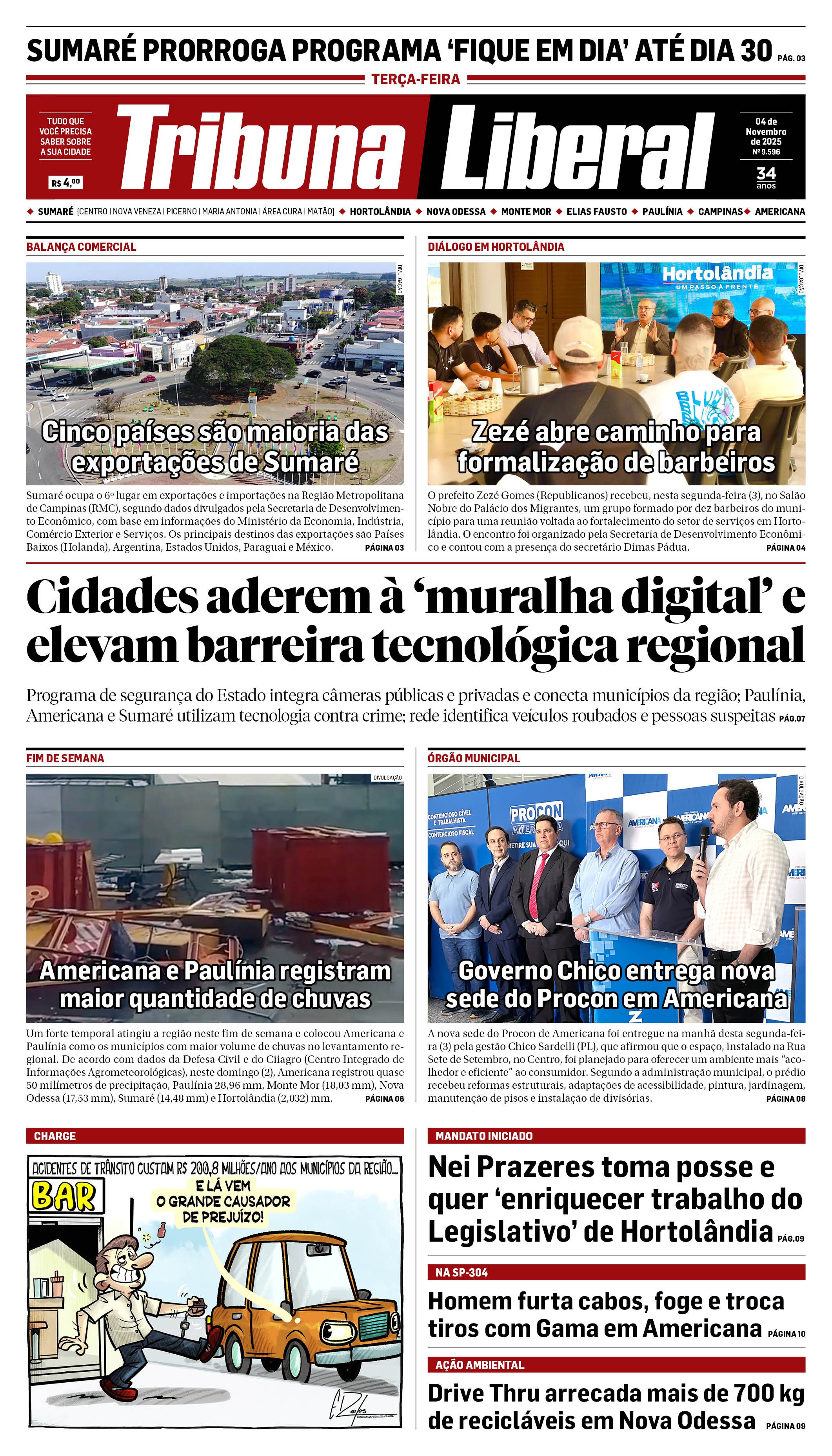Edição de Terça-Feira - 04-11-2025