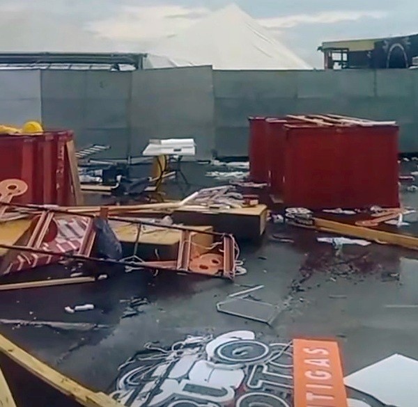 Temporal com grande volume de chuva causa estragos em Americana e Paulínia