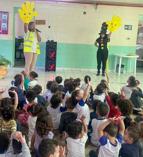 9 mil crianças participaram de ações para trânsito seguro em Hortolândia