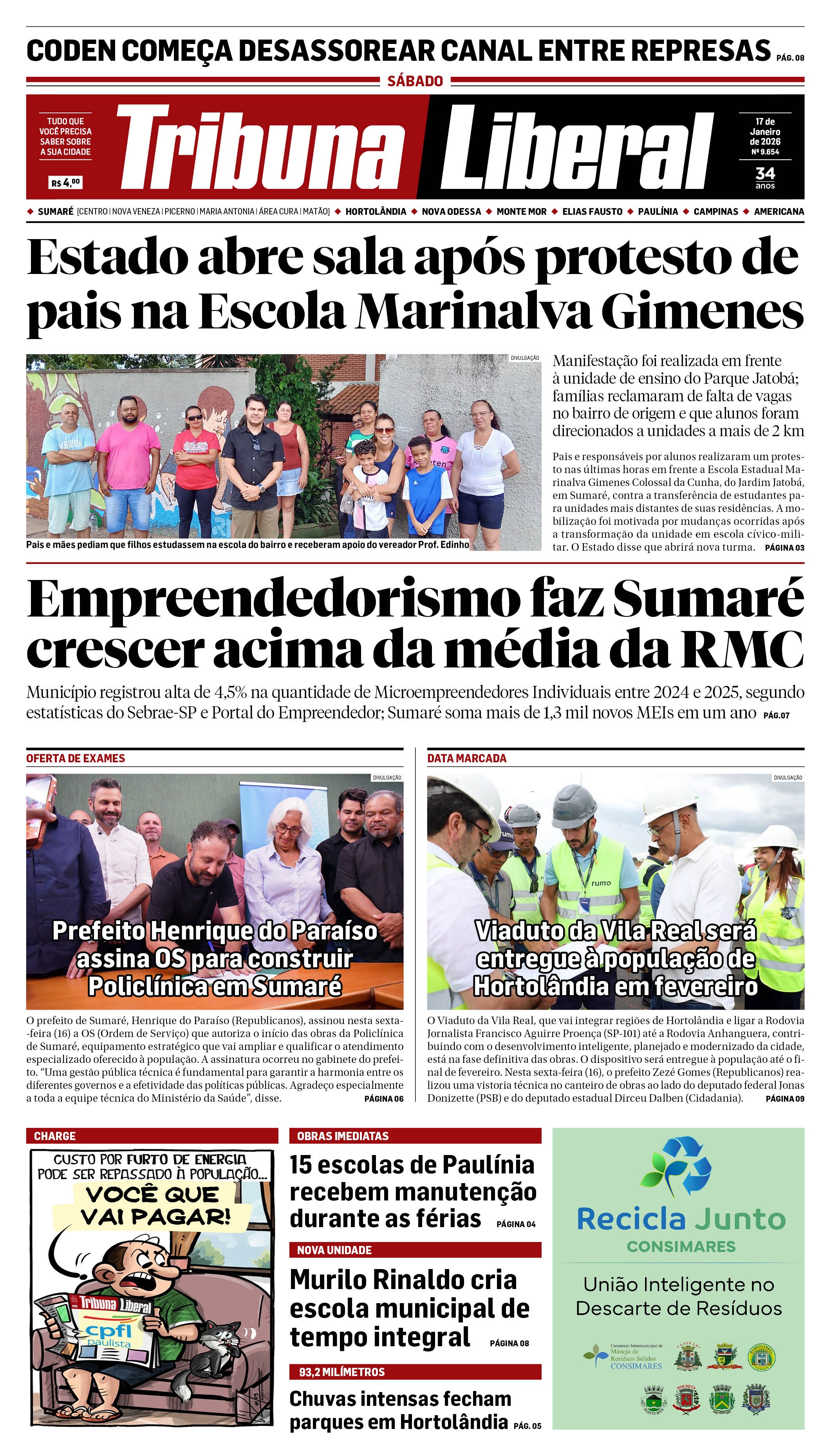 Edição de Sábado - 17=01=2026