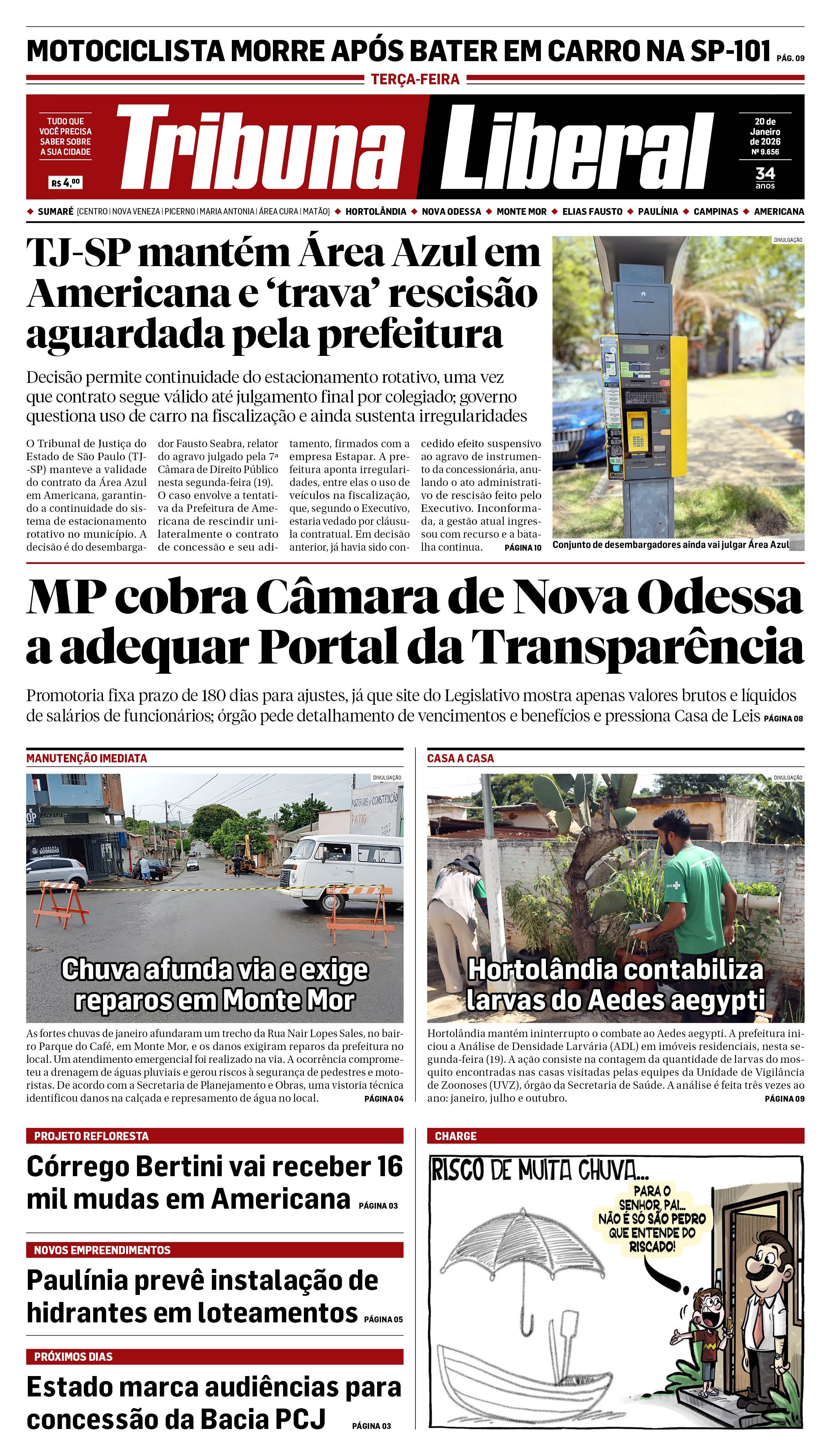 Edição de Terça-Feira - 20-01-2026