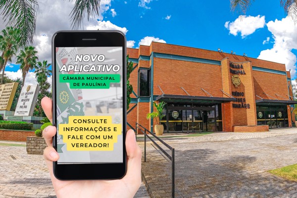 Novo aplicativo da Câmara permite consultar propostas em Paulínia