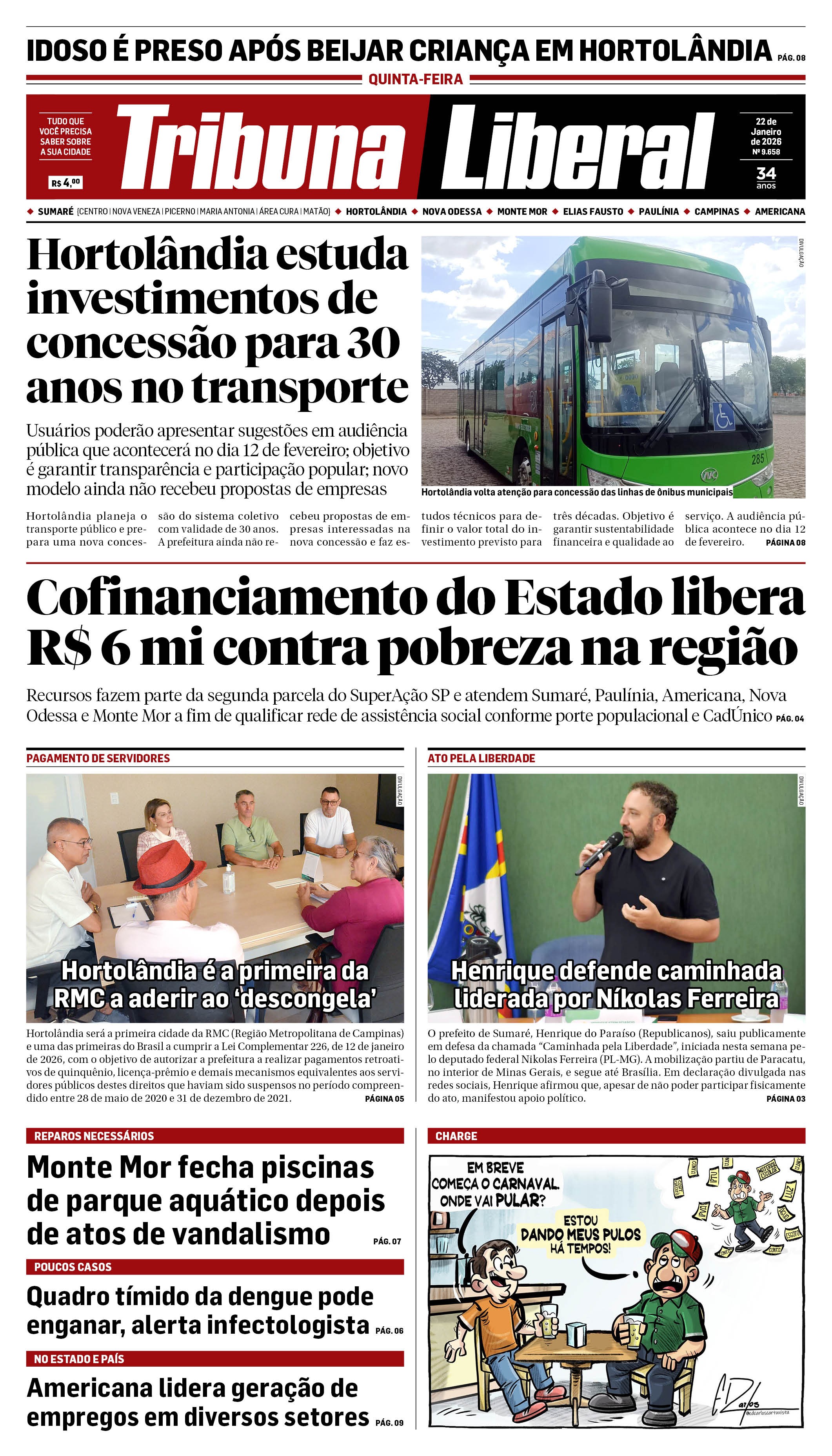 Edição de Quinta-Feira - 22-01-2026