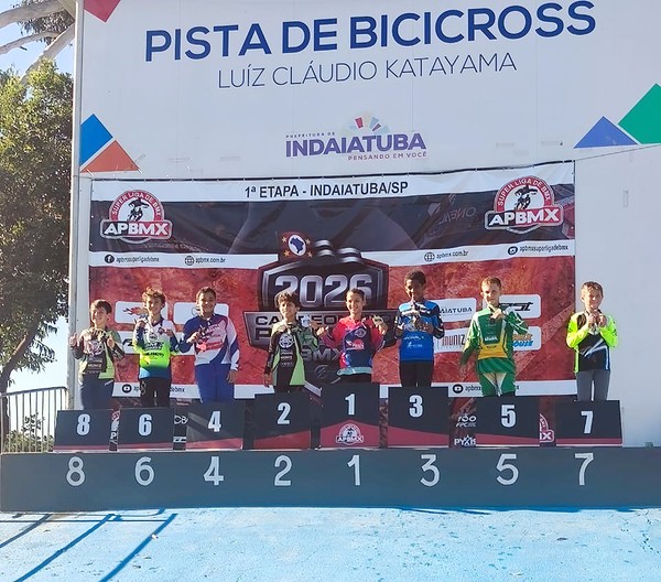 Ciclistas de Americana se destacam no Campeonato Paulista de BMX