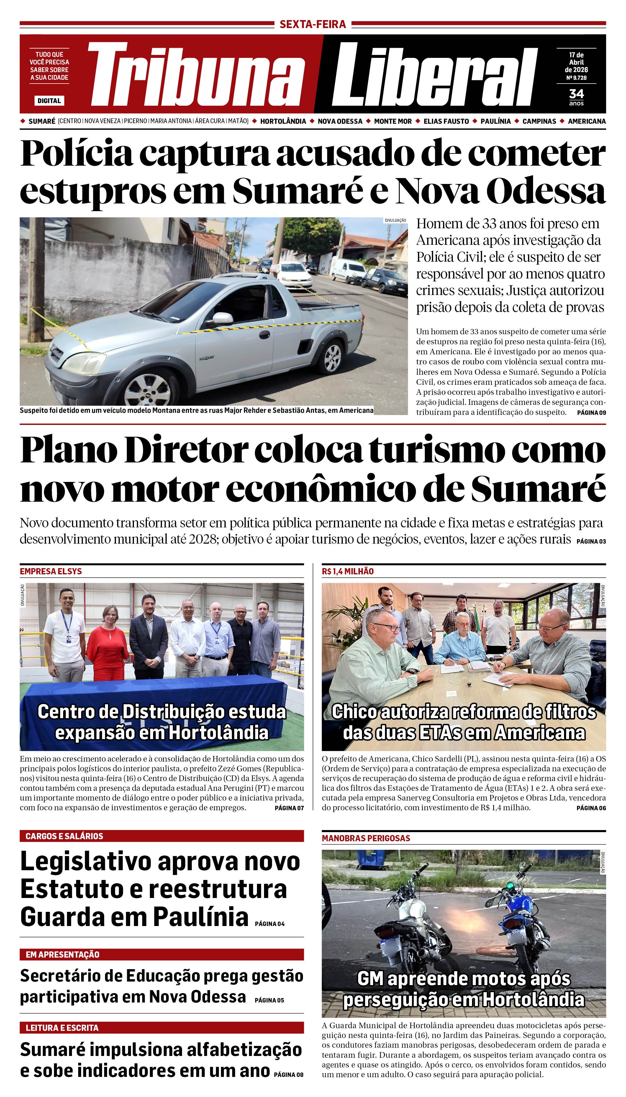 Edição de Sexta-Feira - 17-04-2026