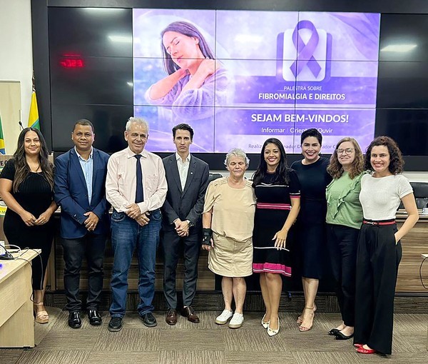 Palestra debate direitos de pessoas com fibromialgia em Hortolândia