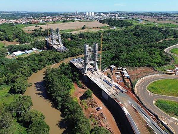 Ponte da Integração deve ser concluída até fim do ano em Paulínia, diz gestão