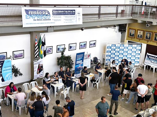 Feirão de Emprego atrai 400 pessoas e supera expectativa em Nova Odessa