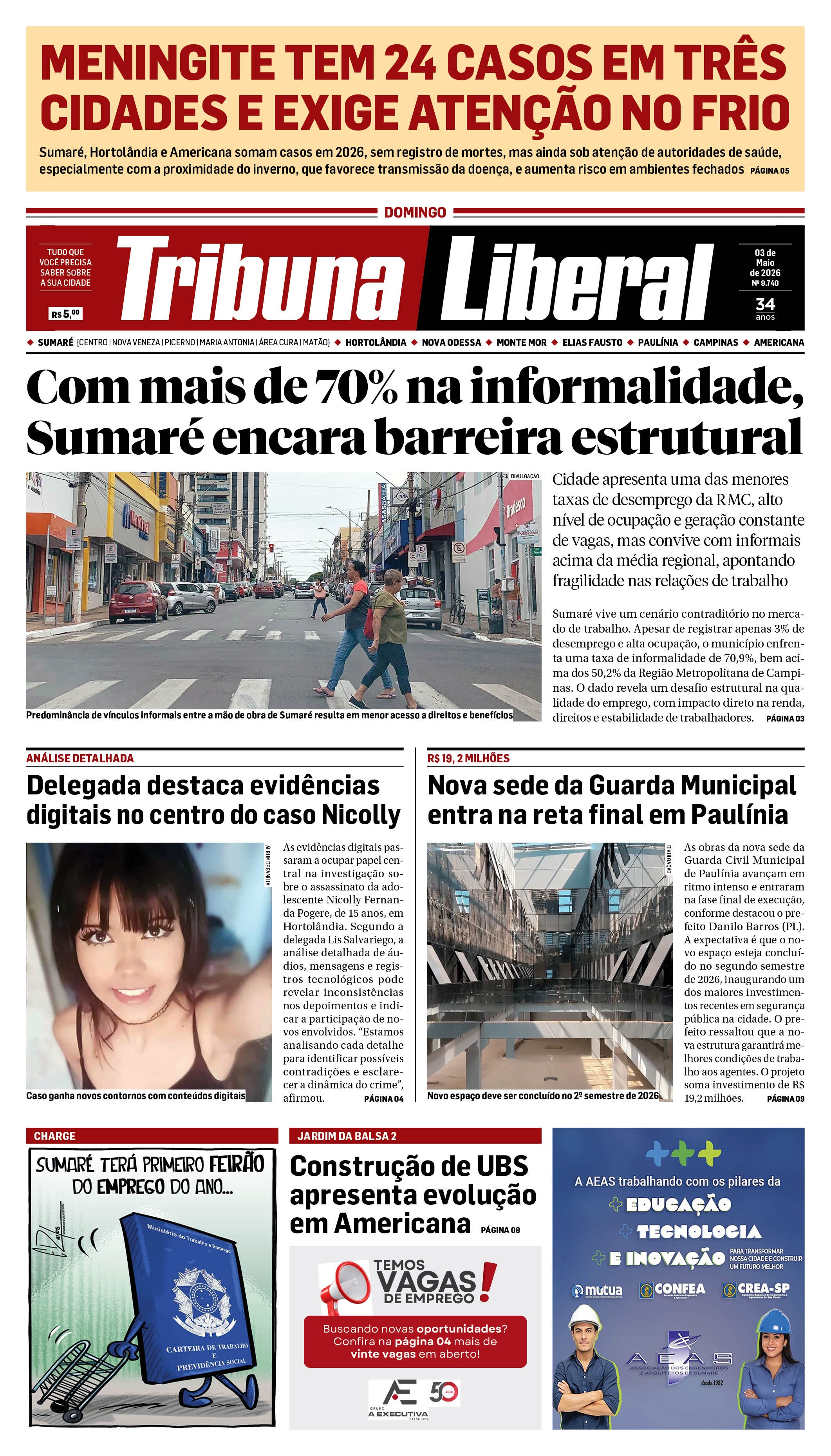Edição de Domingo - 03-05-2026