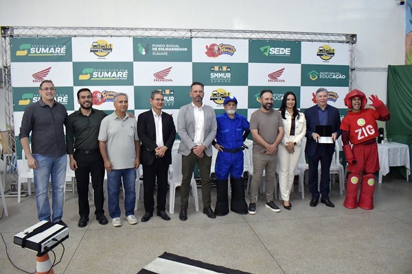 Sumaré lança ‘Clubinho Honda’ na rede municipal para educação no trânsito