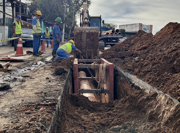Obras da Bacia Tijuco Preto avançam nas ruas de Sumaré