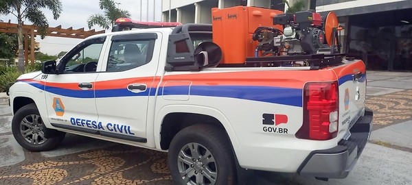 Nova Odessa recebe viatura 4x4 e kit de combate a incêndios para Defesa Civil