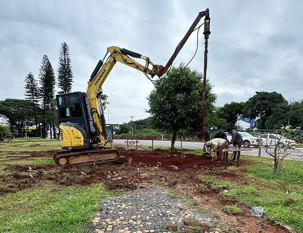 Americana inicia obras de revitalização da Praça da Bíblia