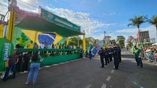 Sumaré realiza Desfile de 7 de Setembro com foco na paz, sustentabilidade e inclusão