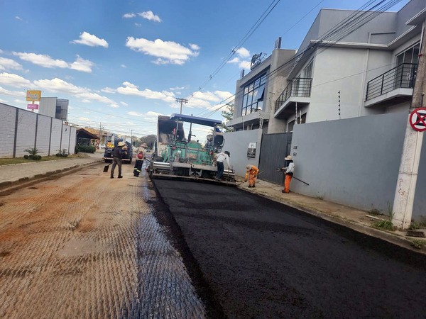 Prefeitura conclui asfaltamento de via de ligação entre Sumaré e Nova Odessa