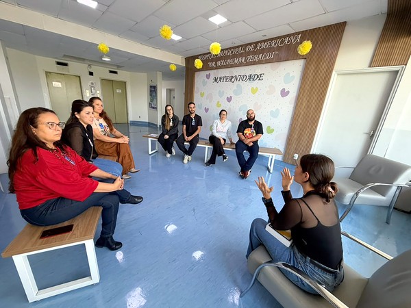 Hospital Municipal promove roda de conversa com colaboradores sobre o autocuidado em Americana