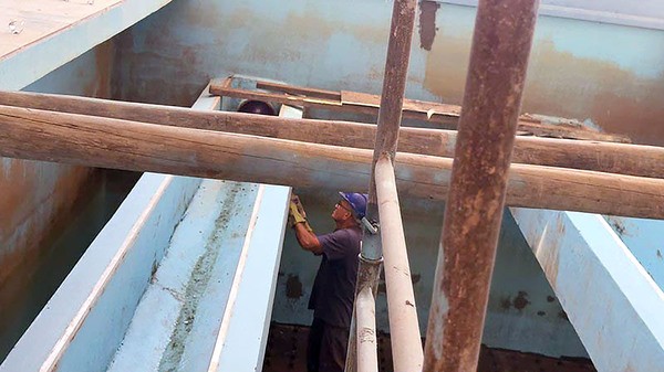 DAE inicia reforma estrutural do décimo e último filtro das ETAs