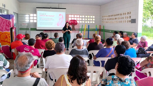 CRAS promove palestra do Outubro Rosa para Melhor Idade em Nova Odessa